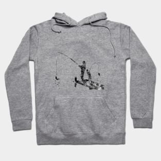 Daddy's little fishing buddy Hoodie